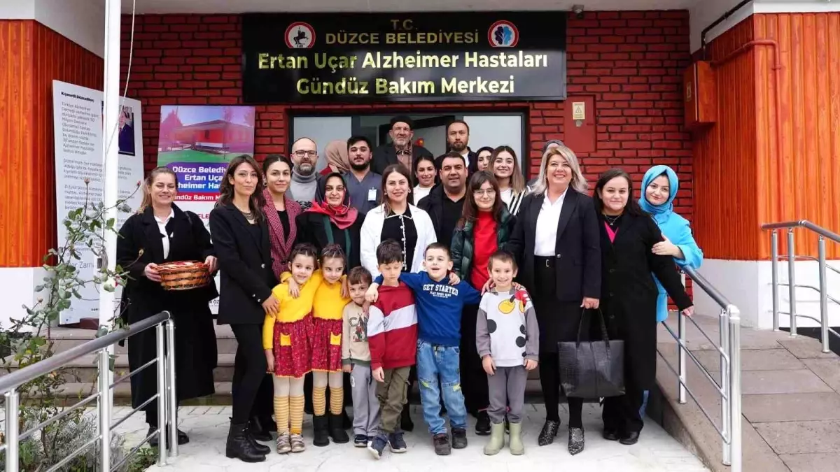 Düzce’de Çocuklar ve Yaşlılar Bir Araya Geldi